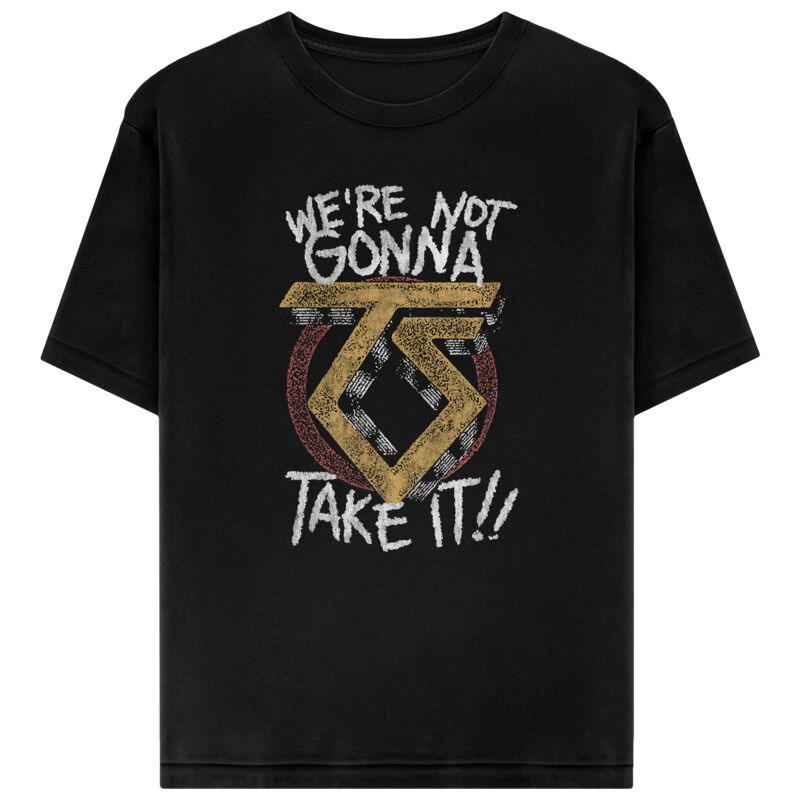 Twisted Sister T-Shirt - We're Not Gonna Take It - S bis XXL - für Männer - Größe XXL - schwarz  - Lizenziertes Merchandise!