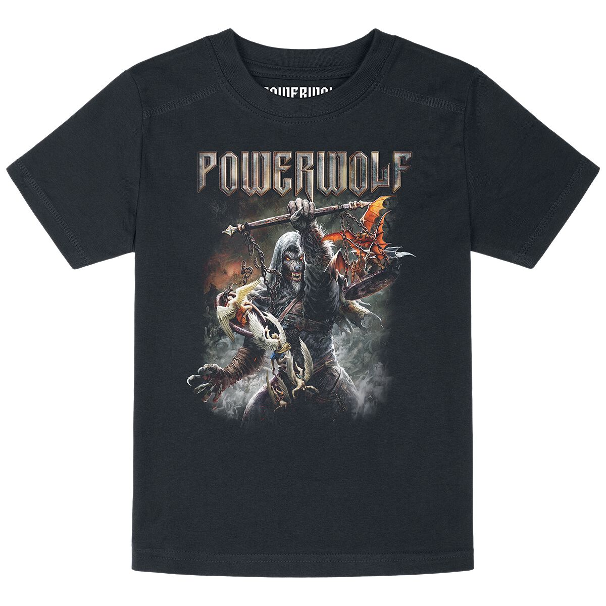 Image of Powerwolf Metal-Kids - Call of the Wild Kinder-Shirt schwarz