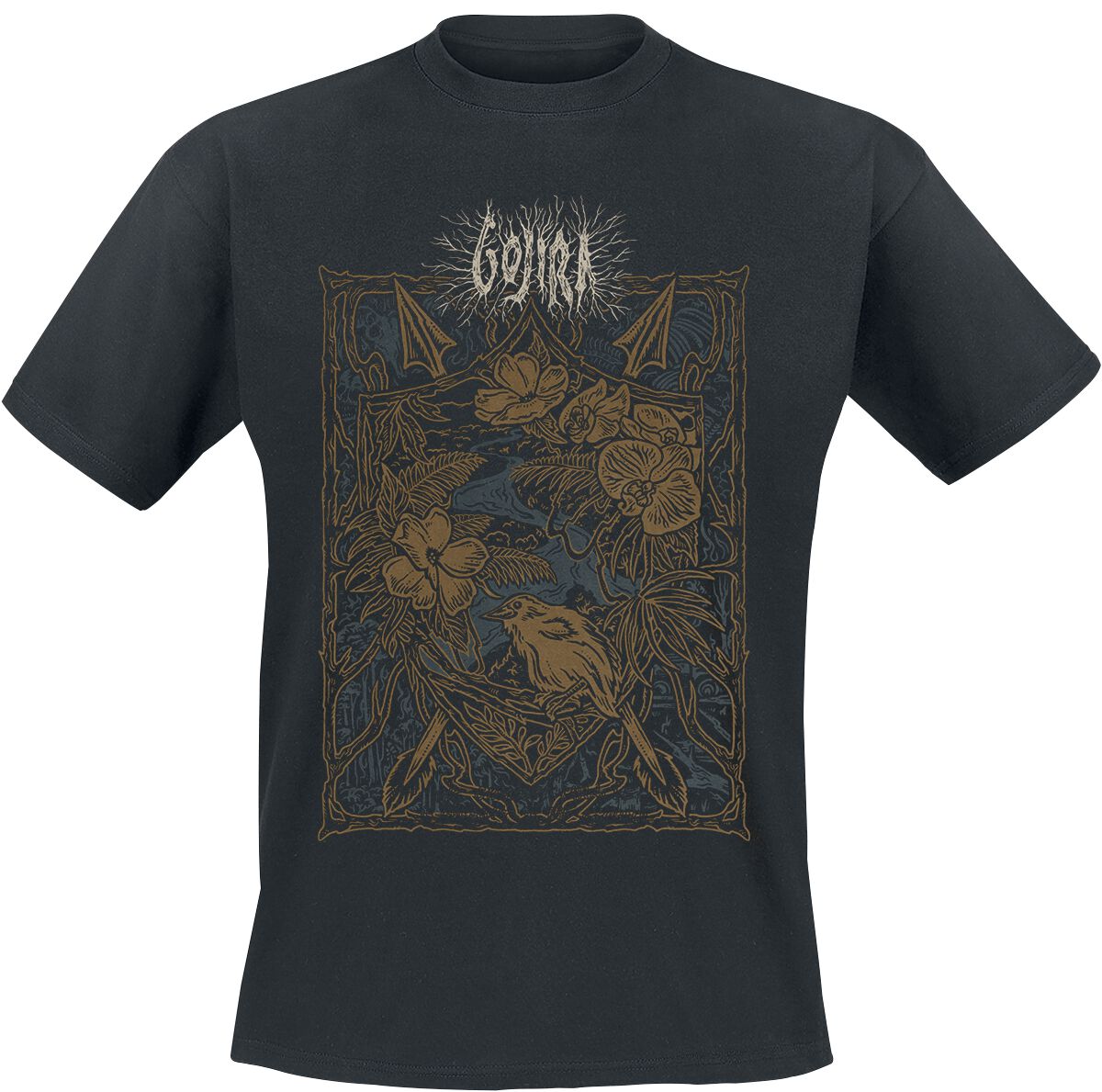 Gojira Arrows T-Shirt schwarz in S
