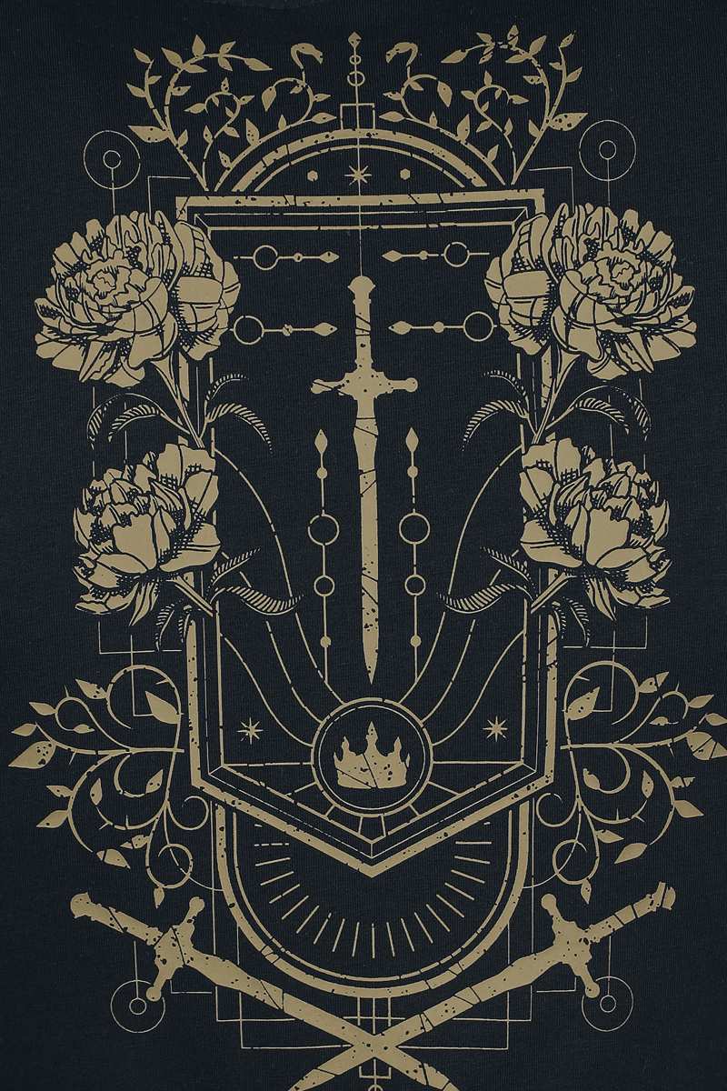 Thumbnail - Sleep Token EMP Signature Collection Kurzes Kleid schwarz rot in S