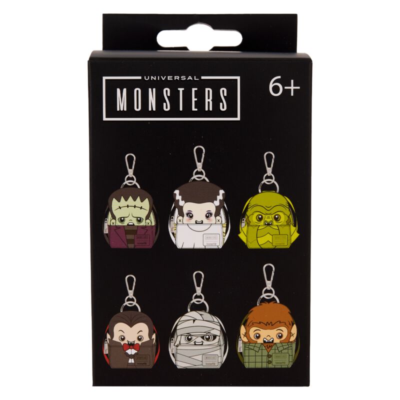 Universal Monsters Sleutelhanger - Loungefly - Monsters Mystery Mini Backpack - voor Geen - meerkleurig