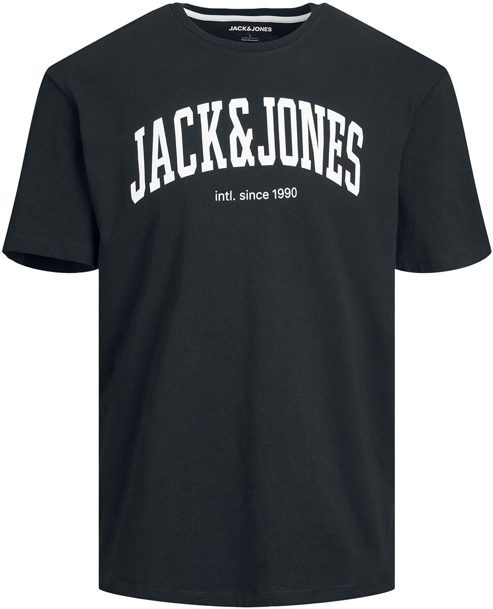 Image of T-Shirt di Jack & Jones junior - Josh tee crew neck - 128 - ragazzi - nero