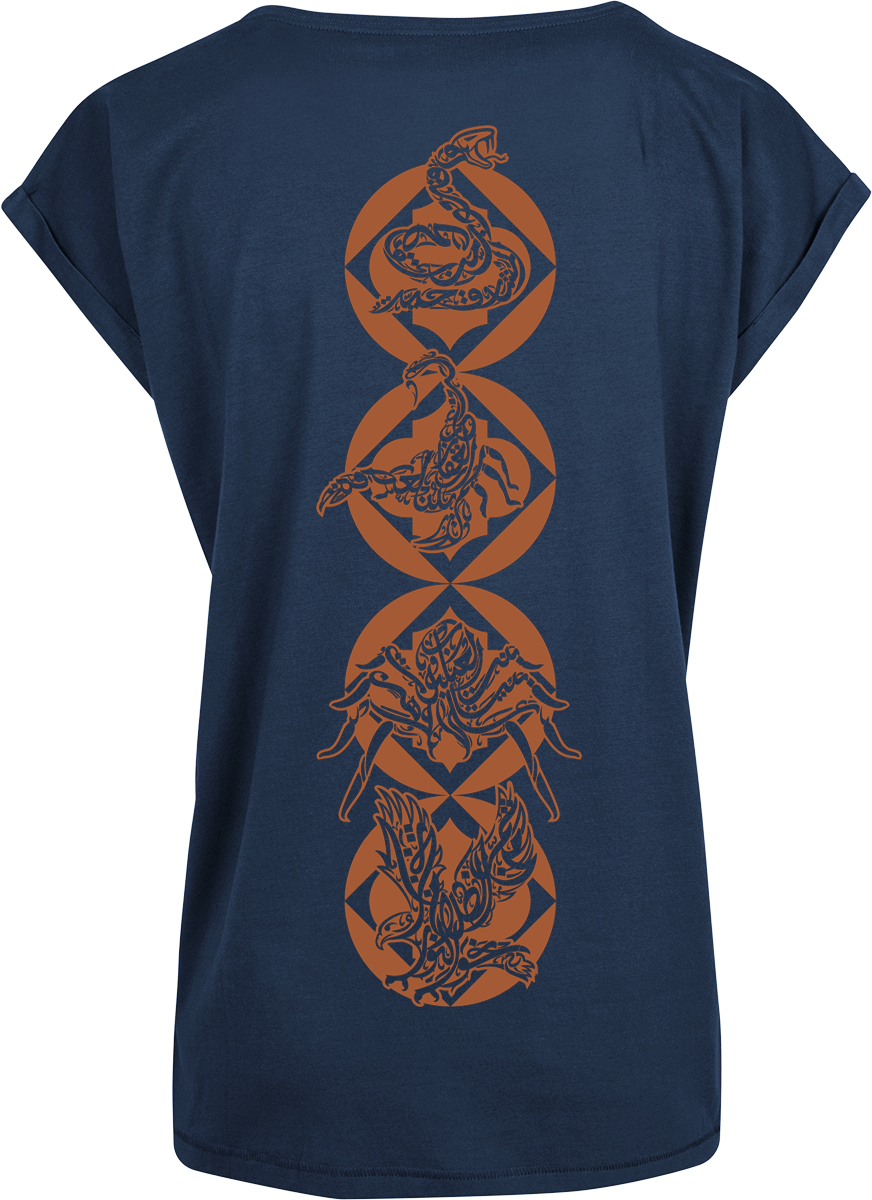 Assassin's Creed - Gaming T-Shirt - Mirage - Companions - S bis M - für Damen - Größe M - dunkelblau  - EMP exklusives Merchandise!