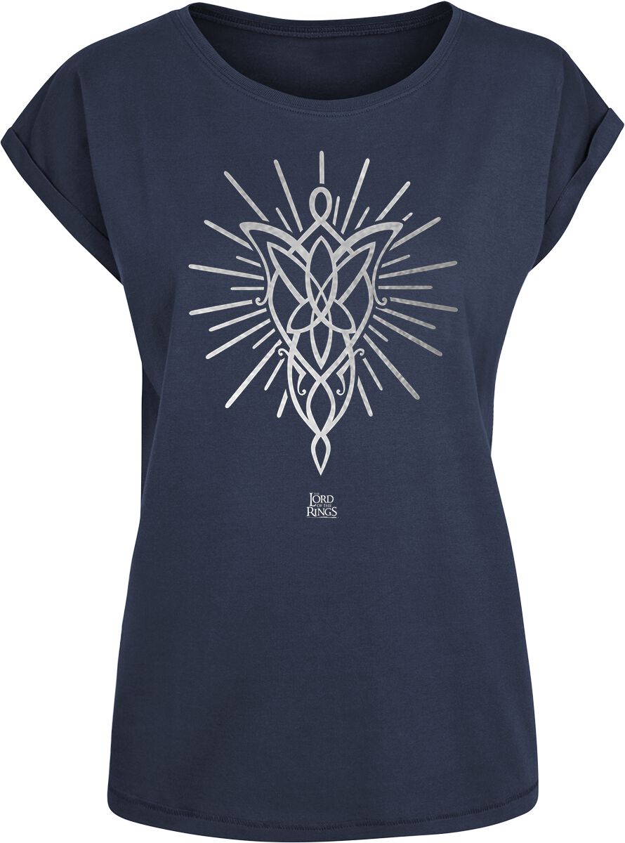 T-Shirt Manches courtes de Le Seigneur Des Anneaux - L'Étoile Du Soir d'Arwen - S à XXL - pour Femme