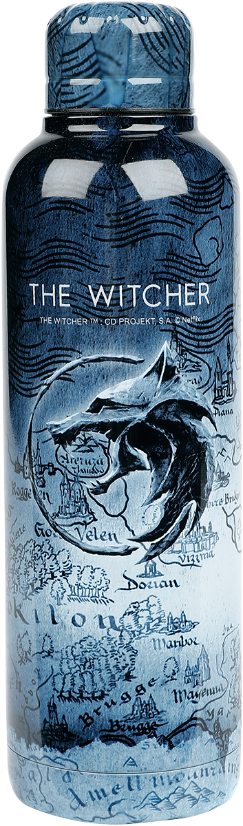 The Witcher Geralt Trinkflasche multicolor
