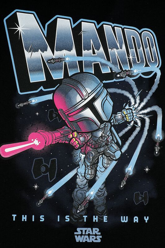 Filme & Serien Star Wars The Mandalorian: Whistling Birds | Funko T-Shirt