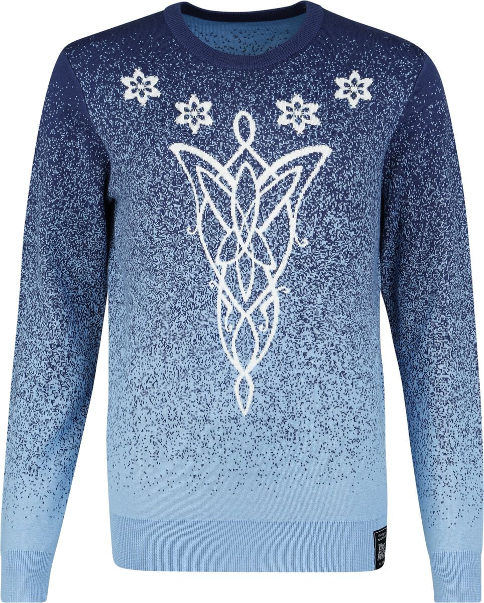 Sagan om Ringen Stickad jumper - Evening Star - S XXL - för Dam - blå