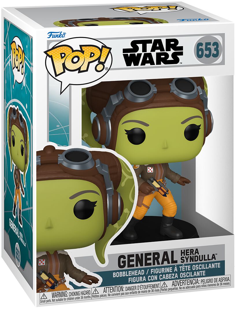 Levně Star Wars Vinylová figurka č.653 Ahsoka - General Hera Syndulla Sberatelská postava vícebarevný