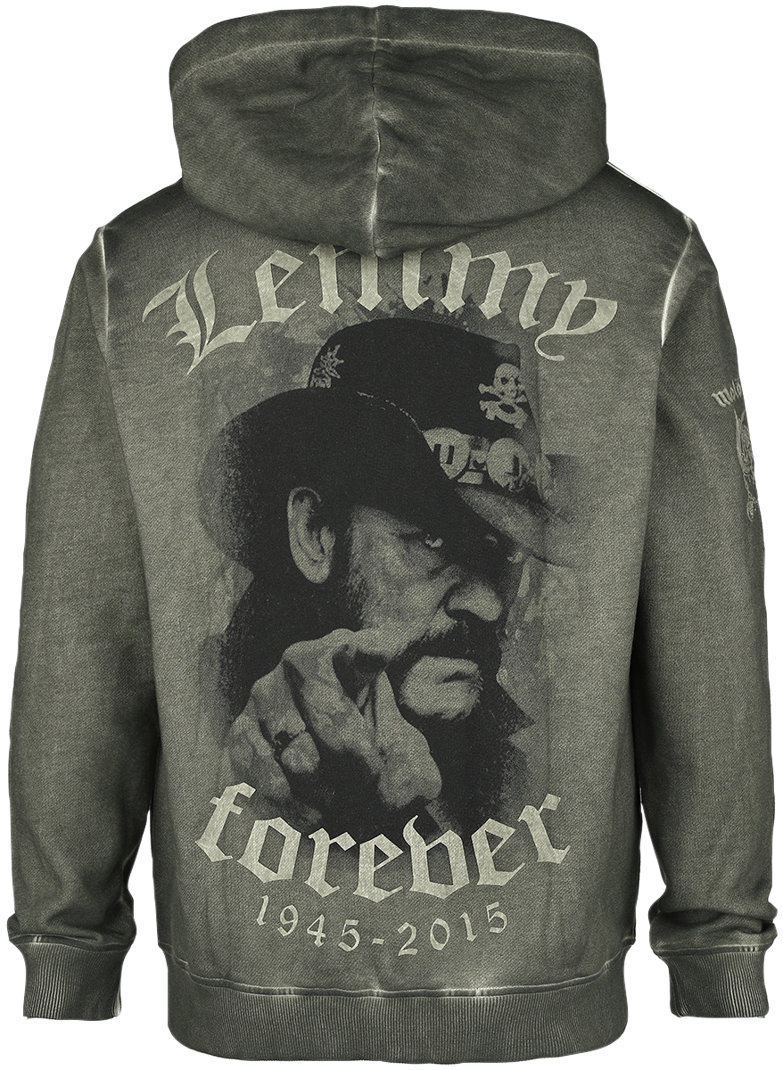 Motörhead Kapuzenjacke - EMP Signature Collection - M - für Männer - Größe M - oliv  - EMP exklusives Merchandise!