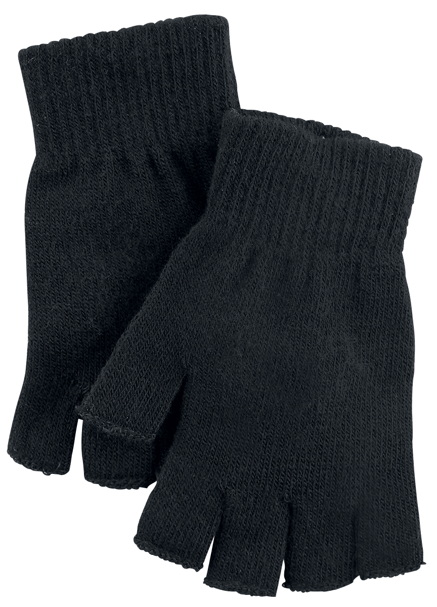 Black Premium by EMP  Fingerless gloves - Hands Up - black