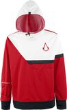 Red White Logo, Assassin's Creed, Kapuzenpullover