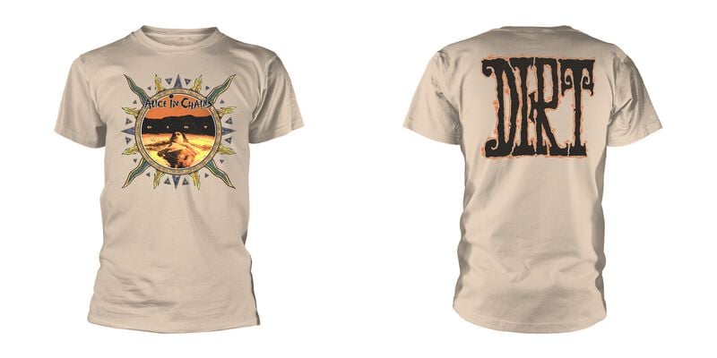 T-Shirt - Vintage Dirt Sun - S bis XXL - für Männer - Größe S - natur - Lizenziertes Merchandise! - Männer - male