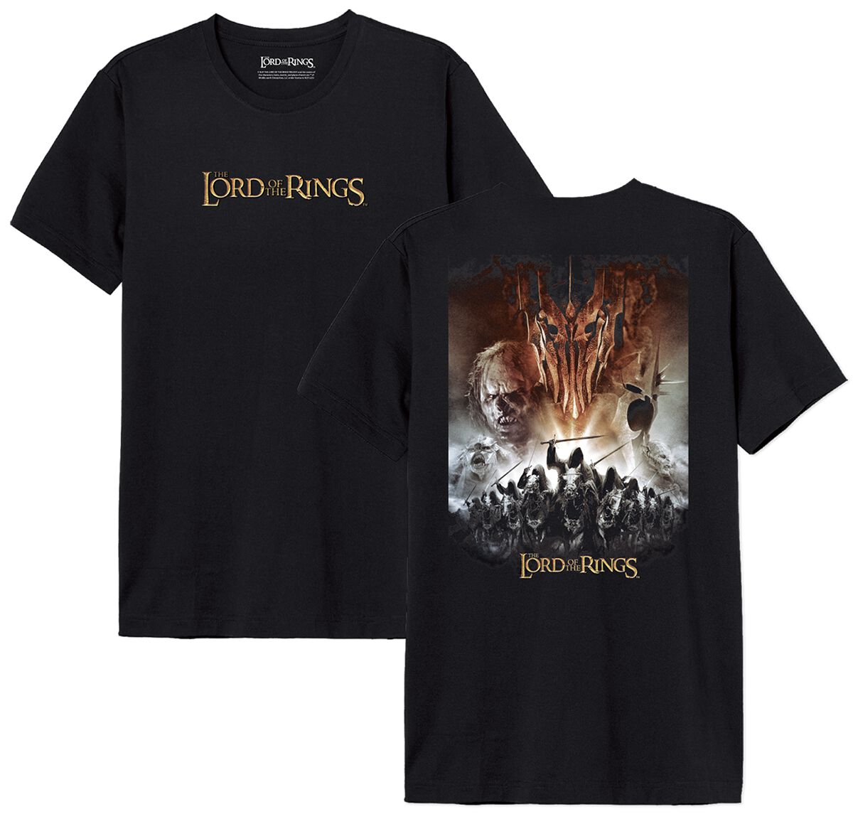 3664794794131 - Lord Of The Rings T-Shirt schwarz in XL