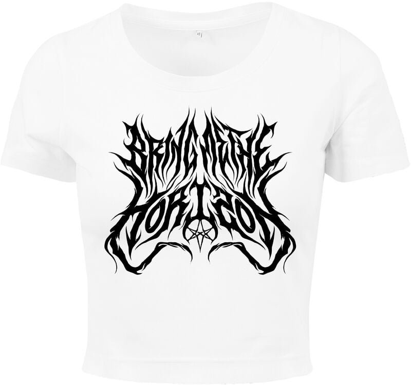 Bring Me The Horizon Black Logo T-shirt white
