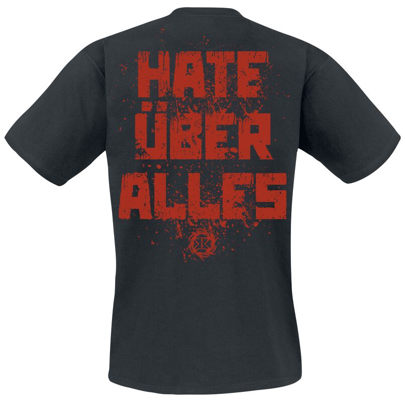 Band Merch Kreator Hate Über Alles Logo| Kreator T-Shirt