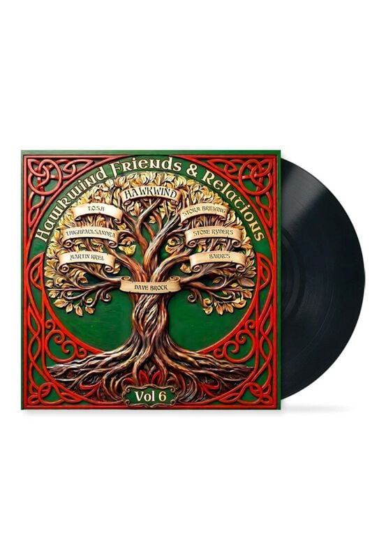 Hawkwind Friends & Relations Vol.6 LP multicolor