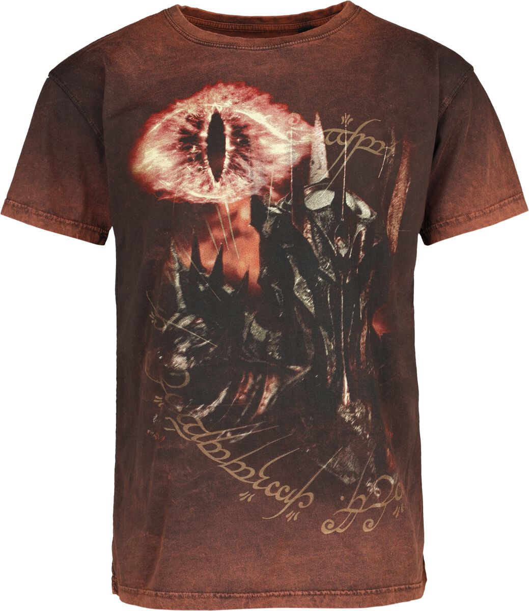 Der Herr der Ringe T-Shirt - Sauron - Eye Of Fire - S bis XXL - für Männer - Größe L - multicolor  - EMP exklusives Merchandise!