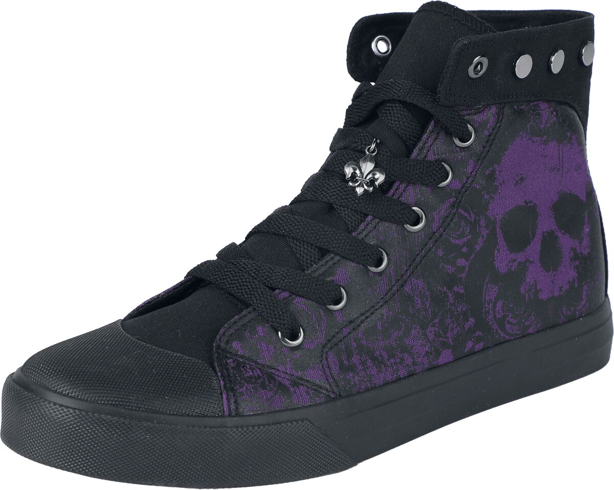 Rock Rebel by EMP - Rock Sneaker high - Free Spirit - EU36 bis EU43 - für Damen - Größe EU37 - schwarz