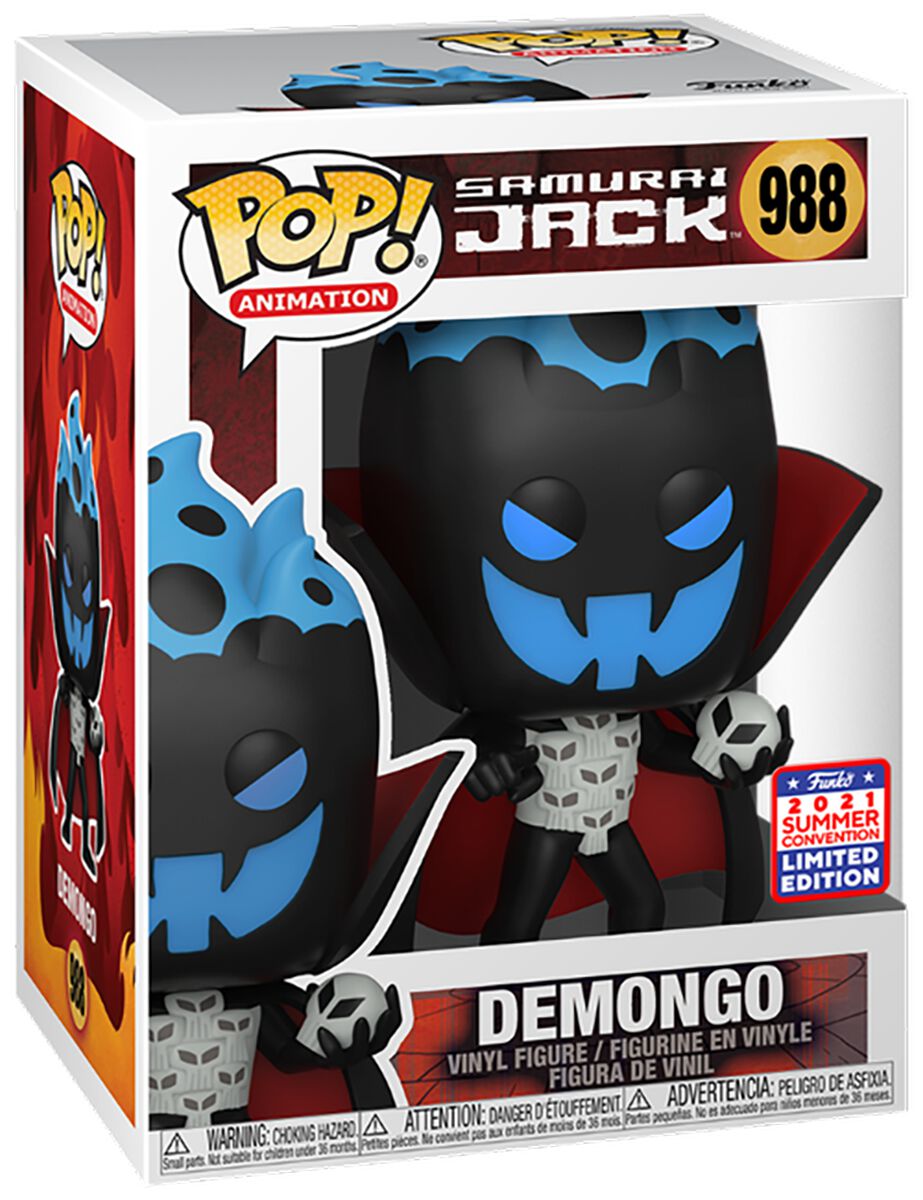 Samurai Jack Demongo Vinyl Figur 988 Funko Pop! multicolor