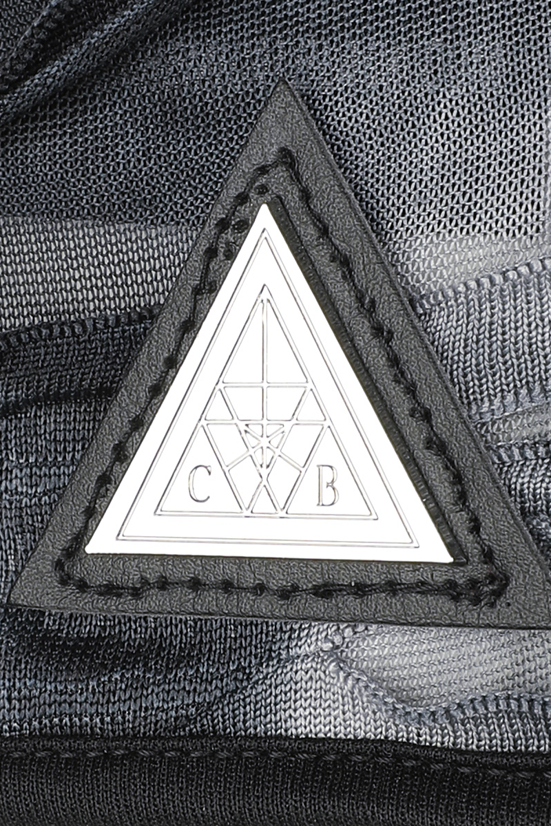 Thumbnail - Chemical Black Viola Top Langarmshirt schwarz grau in XL