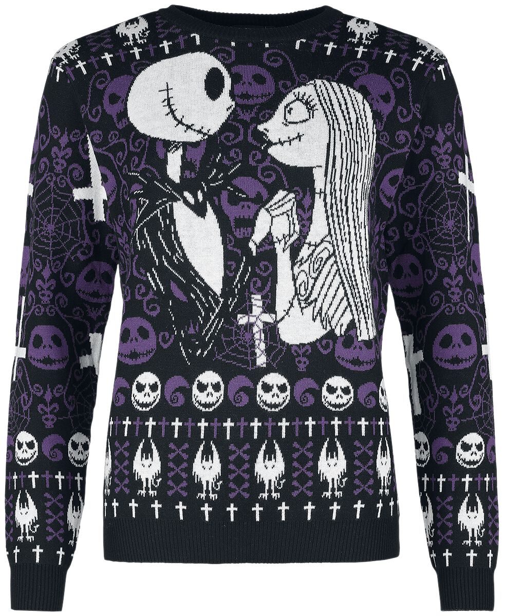 The Nightmare Before Christmas Love Weihnachtspullover multicolor The Nightmare Before Christmas Love Weihnachtspullover multicolor