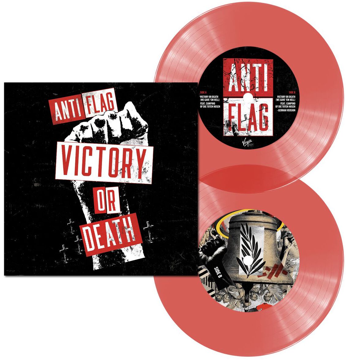 Anti-Flag Victory or death (we gave ‚em hell) Single farbig Anti-Flag Victory or death (we gave ‚em hell) Single farbig