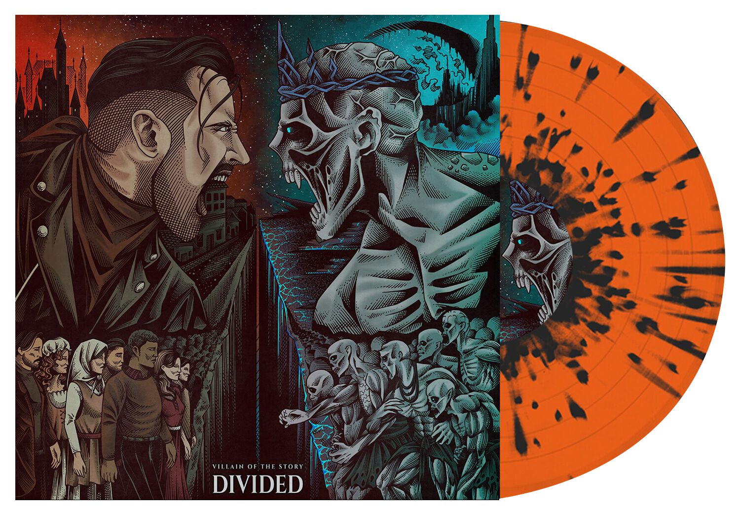 Villain Of The Story Divided LP farbig Villain Of The Story Divided LP farbig