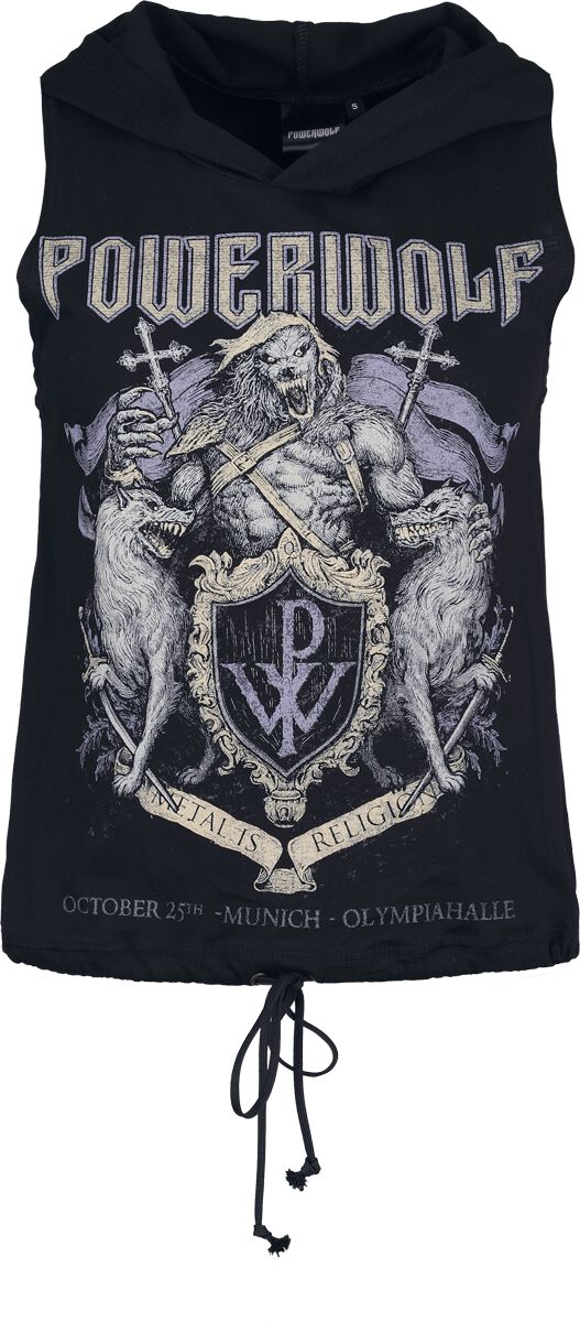 Top - Metal - S bis XXL - für Damen - Größe L - schwarz - EMP exklusives Merchandise! - Frauen - female