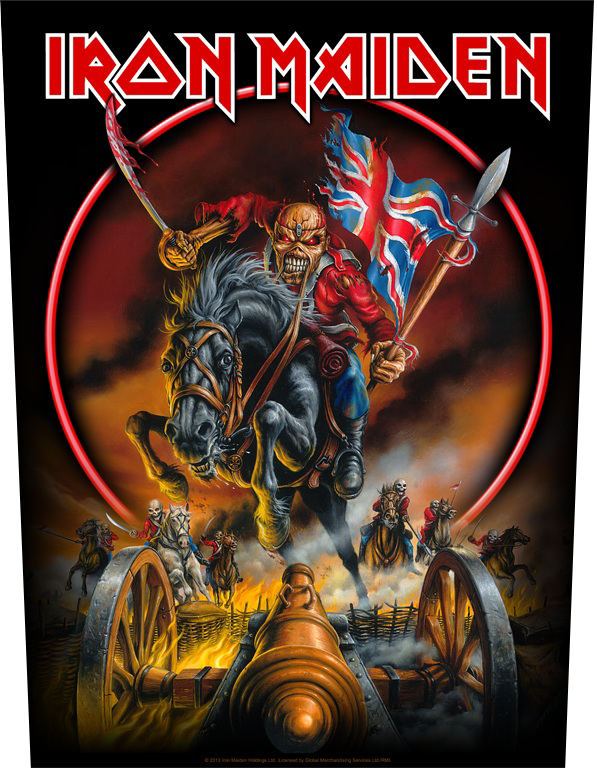 Iron Maiden - England `88 - Patch - multicolor