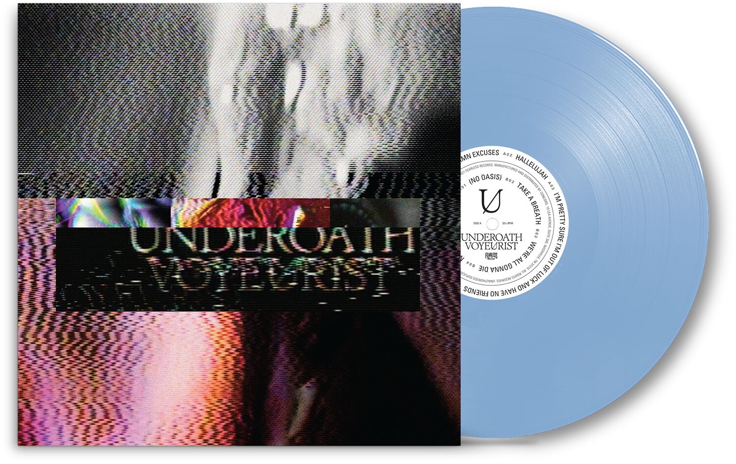 Image of Underoath Voyeurist LP blau