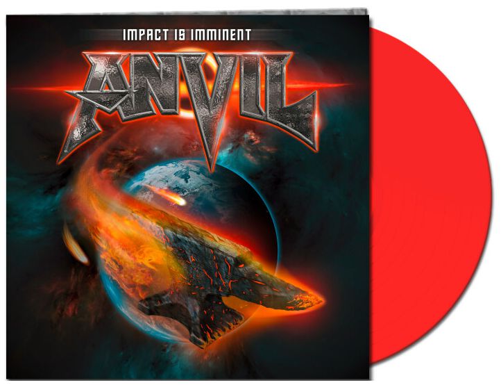 LP de Anvil - Impact is imminent - pour Unisexe - rouge