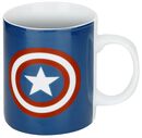Shield Logo, Captain America, Tasse