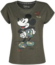 Military, Micky Maus, T-Shirt