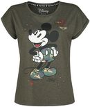 Military, Mickey Mouse, T-Shirt