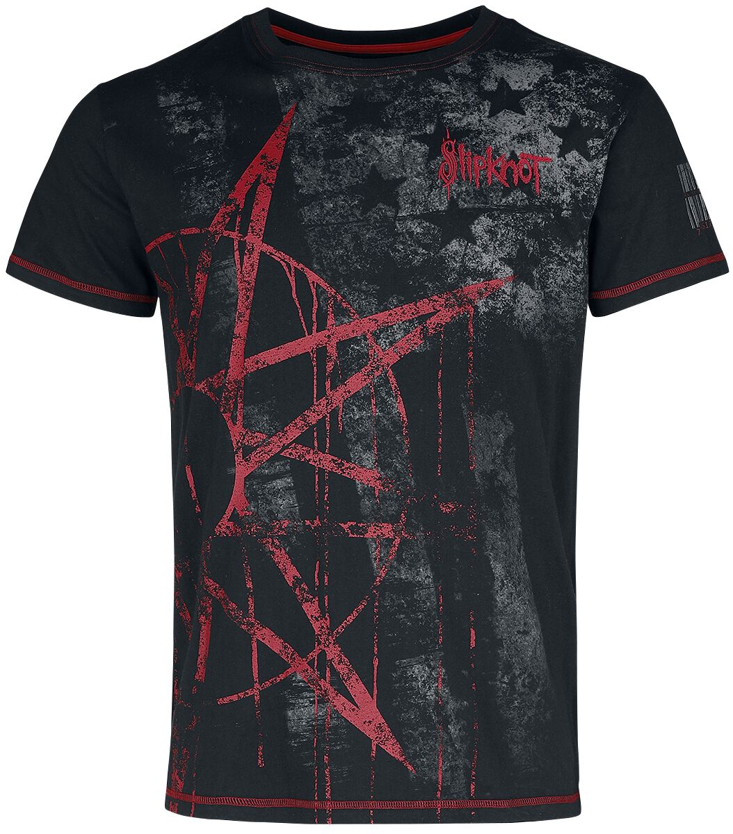 Slipknot T-Shirt - EMP Signature Collection - S bis 5XL - für Männer - Größe 4XL - schwarz  - EMP exklusives Merchandise!