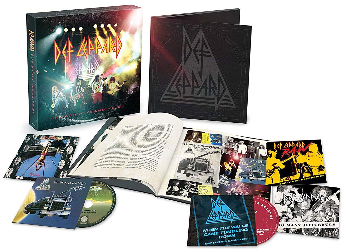 Image of Def Leppard The early years 79-81 5-CD Standard