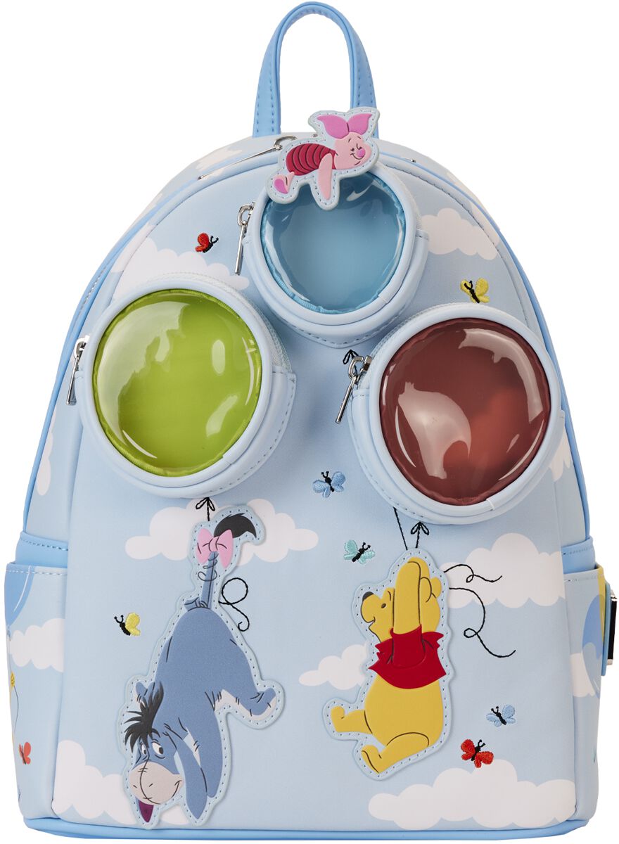 Winnie The Pooh - Disney Mini-Rucksack - Loungefly - Balloon Friends - für Damen - multicolor  - Lizenzierter Fanartikel