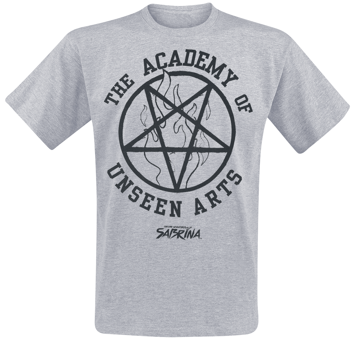 Sabrina - The Academy Of Unseen Arts - T-Shirt - mottled grey image