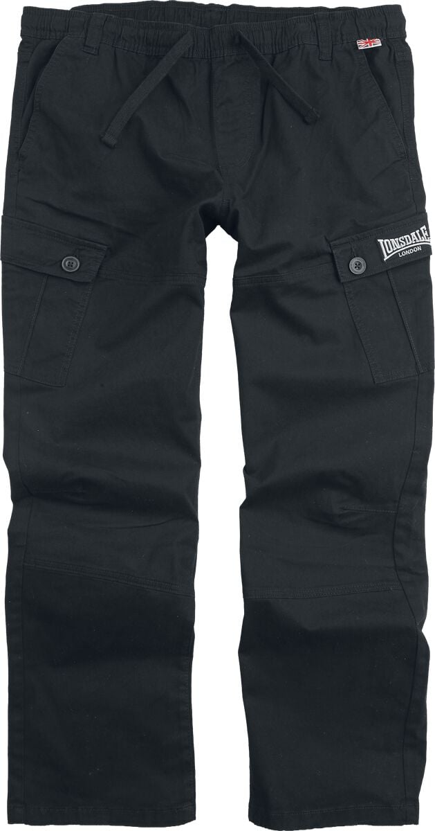 Lonsdale London Cargo-bukser - LYNEMOUTH - S til 3XL - Herrer - svart
