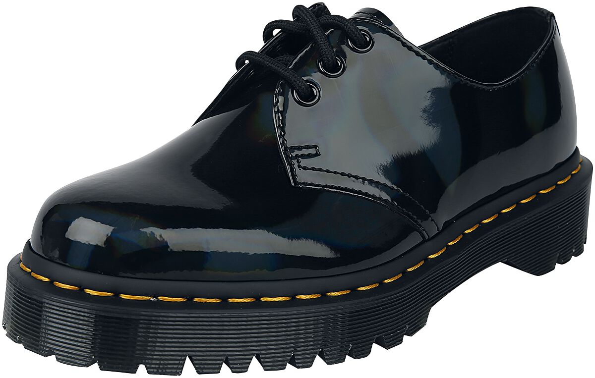 Chaussures à lacets de Dr. Martens - 1461 Bex - Black Rainbow - EU36 à EU41 - pour Femme - noir
