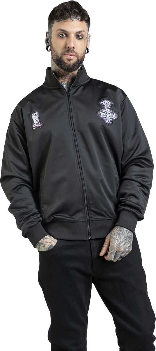 Haut de survêtement  de Ghost - Soccer Trackjacket - S à 5XL - pour Homme - noir
