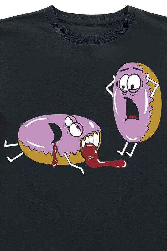 Kinder Mädchen Donut In Trouble | Food T-Shirt