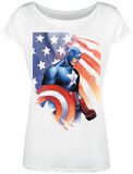 Stars & Stripes, Captain America, T-Shirt