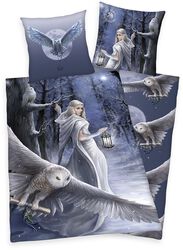 Mystic Owl, Anne Stokes, Bettwäsche