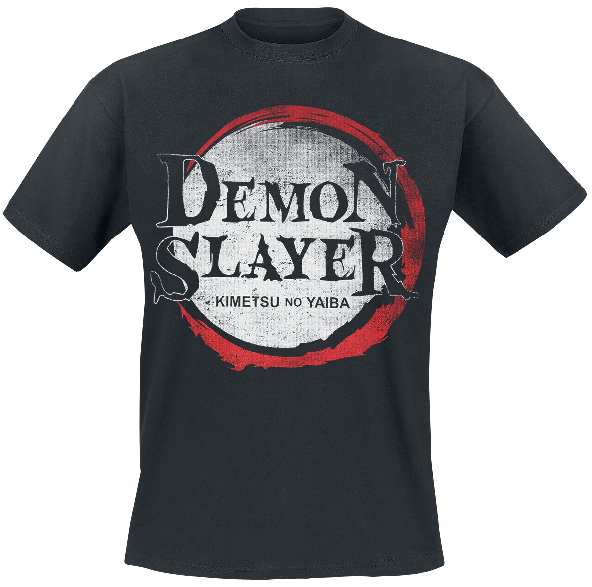 Demon Slayer Demon Logo T-Shirt black
