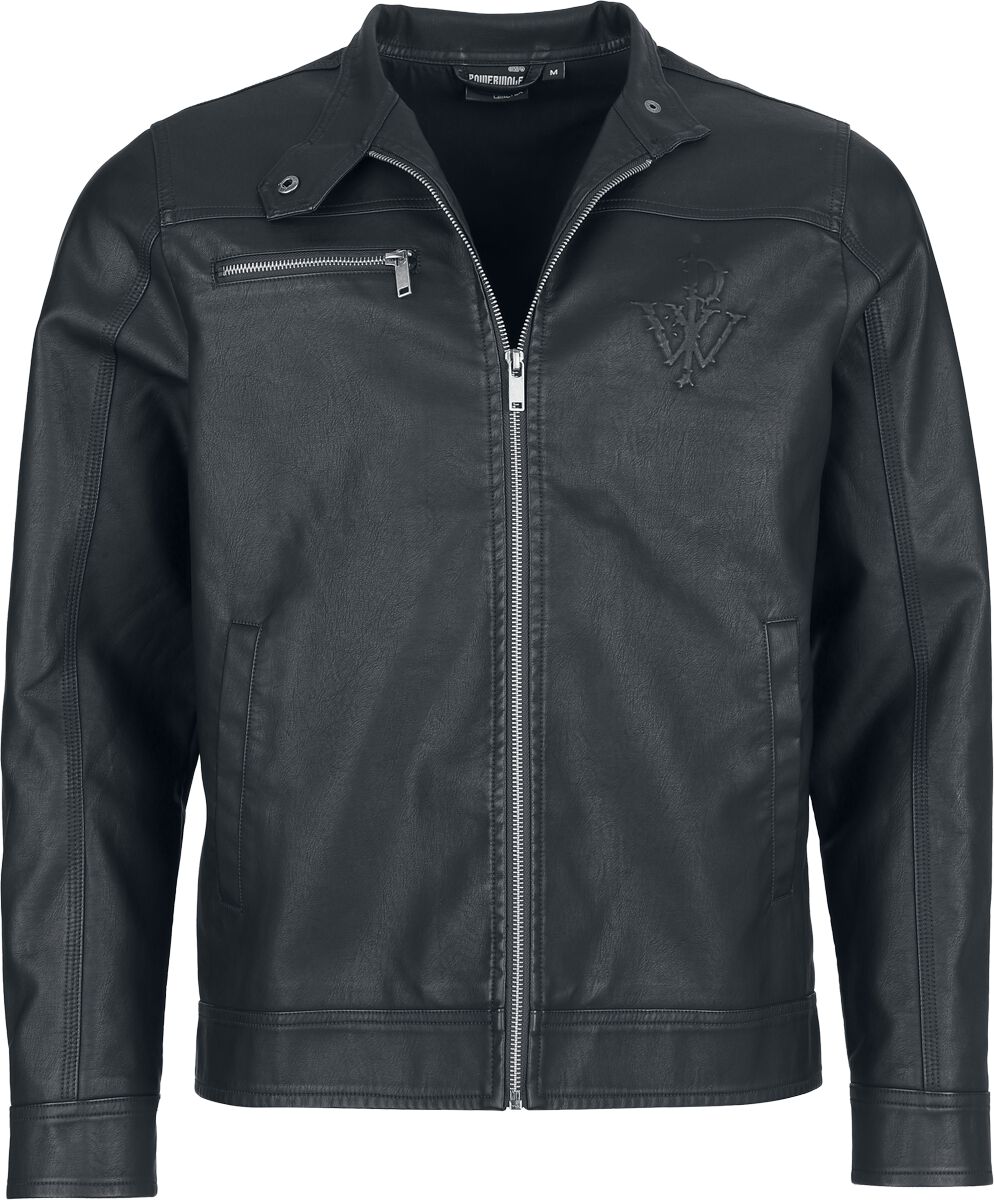 Powerwolf  Imitation Leather Jacket - EMP Signature Collection - for Men - black - EMP Exclusive!