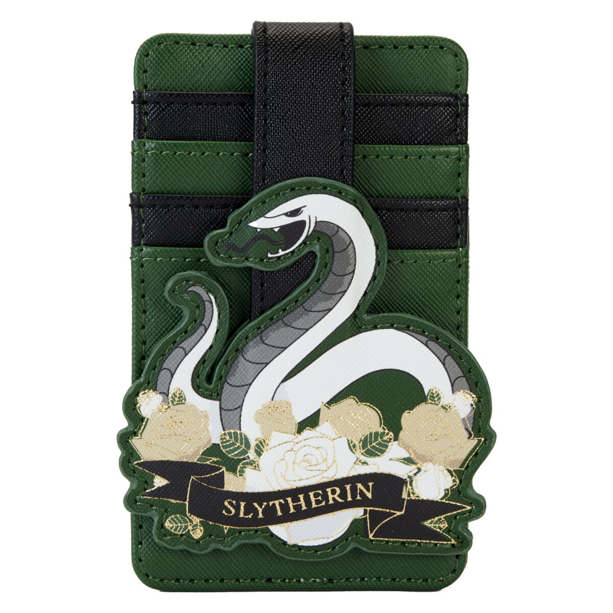 Levně Harry Potter Loungefly - Slytherin Pouzdro na karty zelená