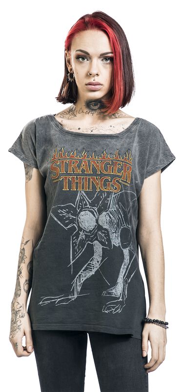 Filme & Serien Serien Fire Logo | Stranger Things T-Shirt