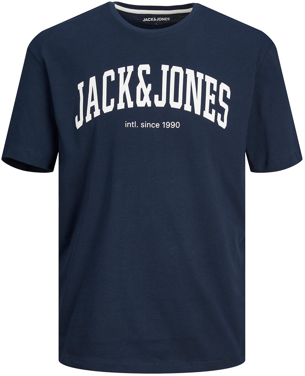 jack & jones junior josh tee crew neck t-shirt navy