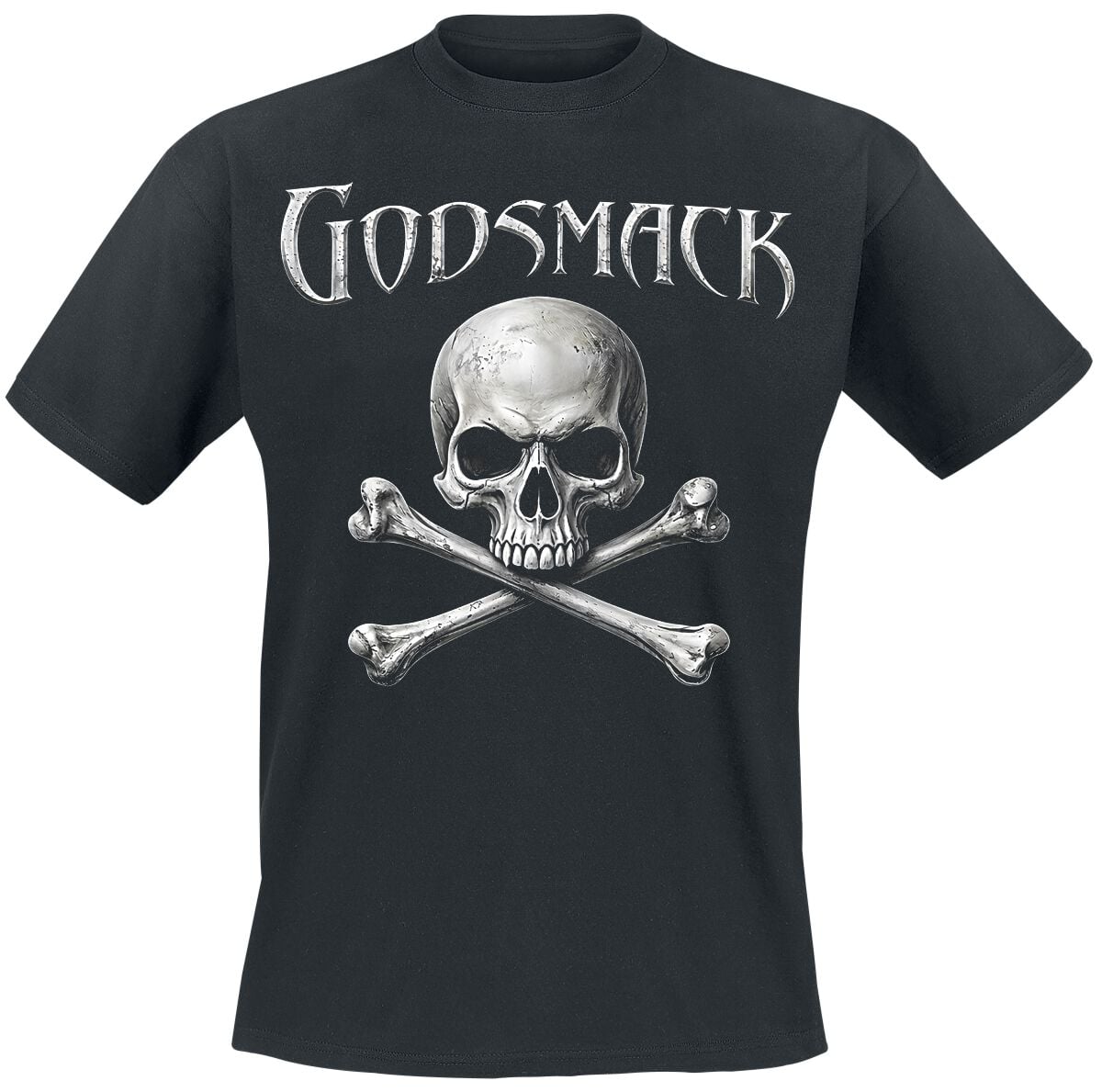 Godsmack T-Shirt - Bad Boys Skull - M bis XXL - für Männer - Größe M - schwarz  - EMP exklusives Merchandise!